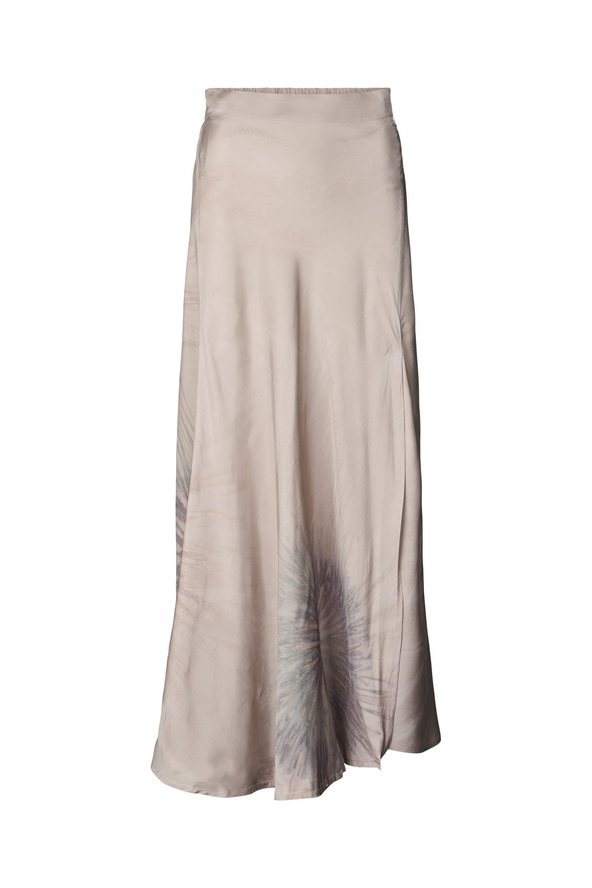 Willis - Cartwheel long A-line skirt I Urchin combo