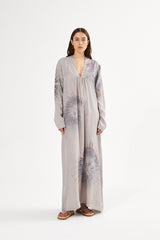 Cartwheel kaftan - Maize I Seashell combo