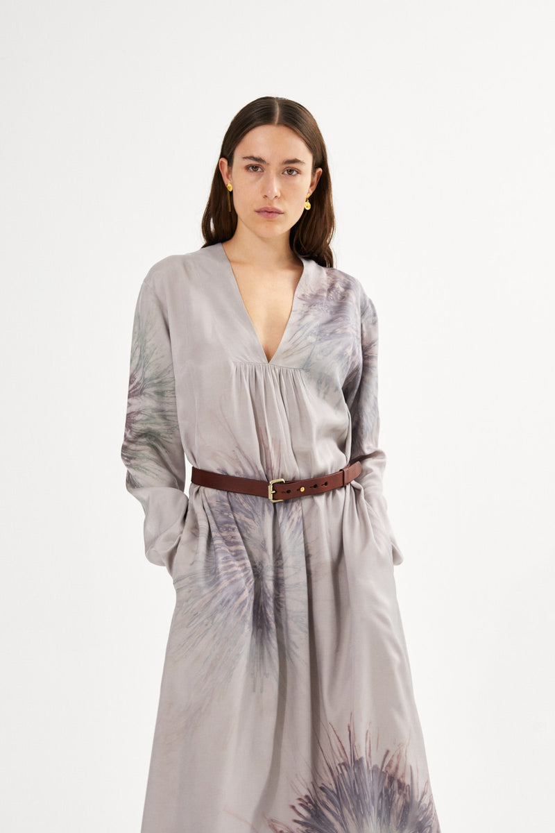 Cartwheel kaftan - Maize I Seashell combo