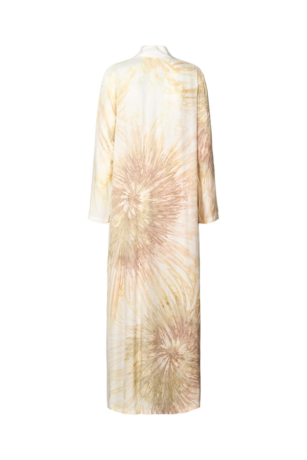 Cartwheel kaftan - Maize I Seashell combo