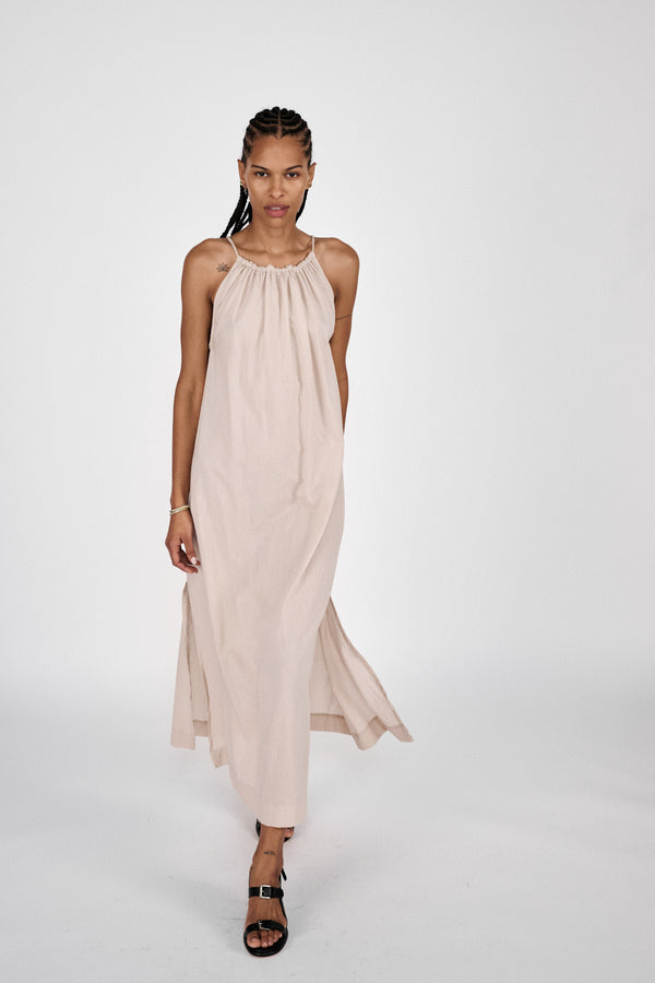 Hope - Cotton halter dress I Tea