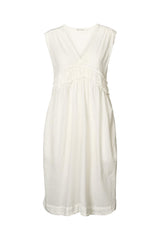 Hyben - Cotton short dress I White