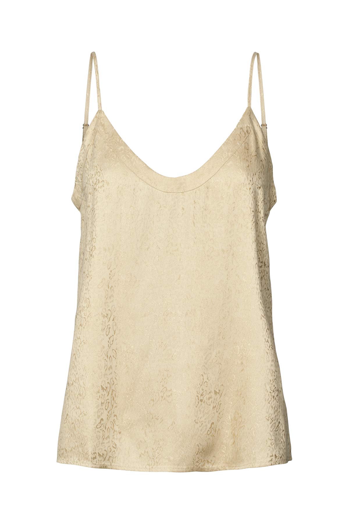Glæde - Cluster jacquard camisole top I Fiber