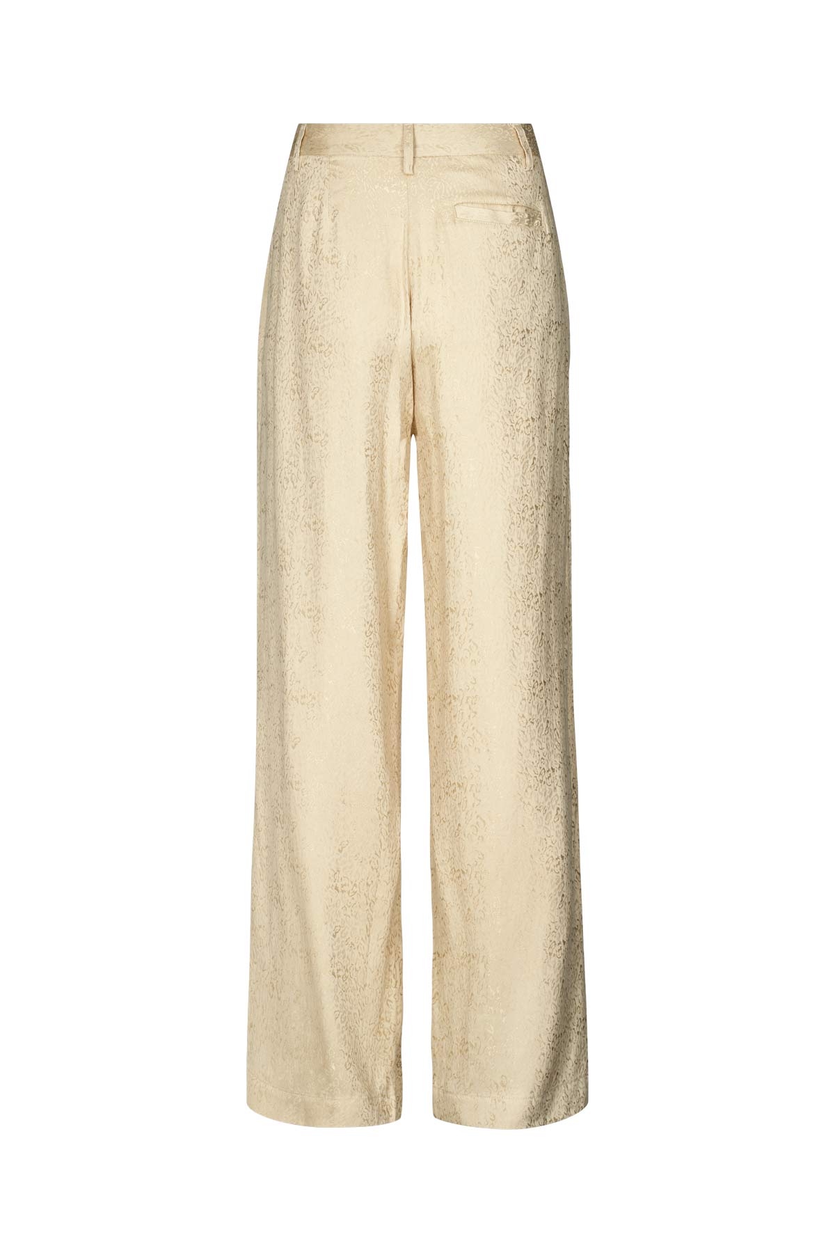 Gurli - Cluster jacquard zip pants I Fiber