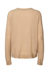Engel - Airy boxy sweater I Sand