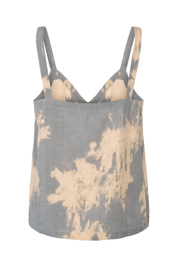 Maisa - Misty camisole top I Aluminium combo
