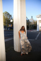 Ian - Misty long dress I Golden mustard combo