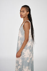 Ian - Misty long dress I Golden mustard combo