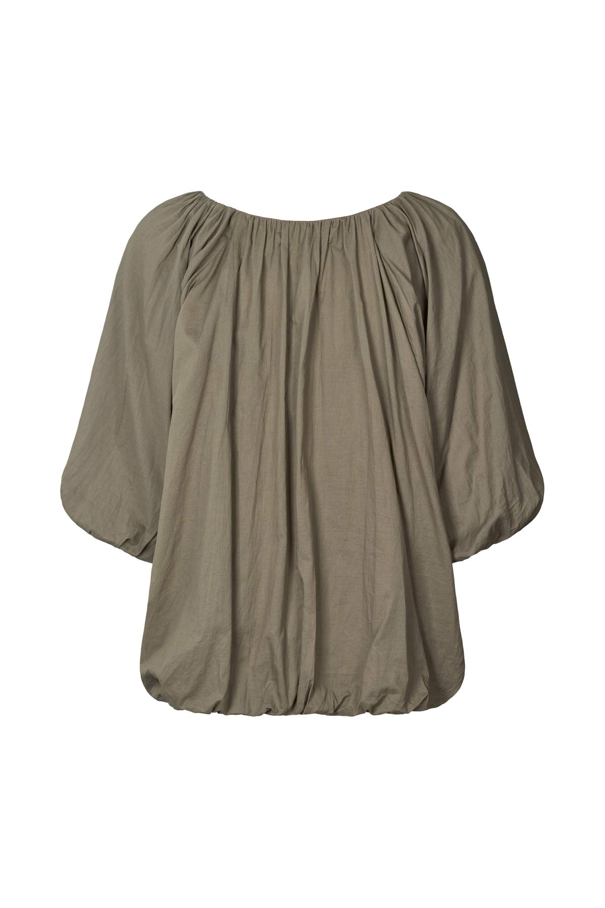 Rachelle - Voile cloud blouse I Dry bark