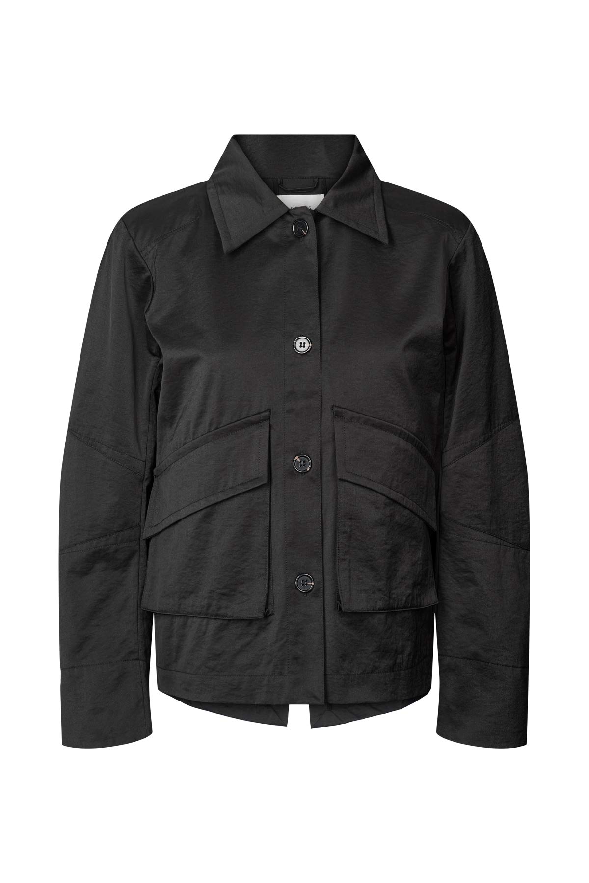 Charmaine - Cotton fusion jacket I Pirate black