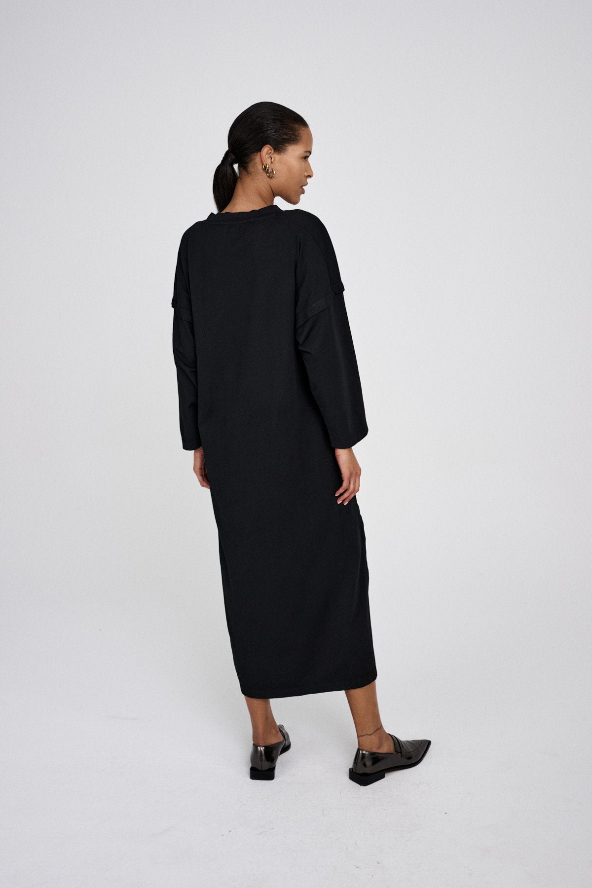 Brynja - FOT jersey dress I Faded black