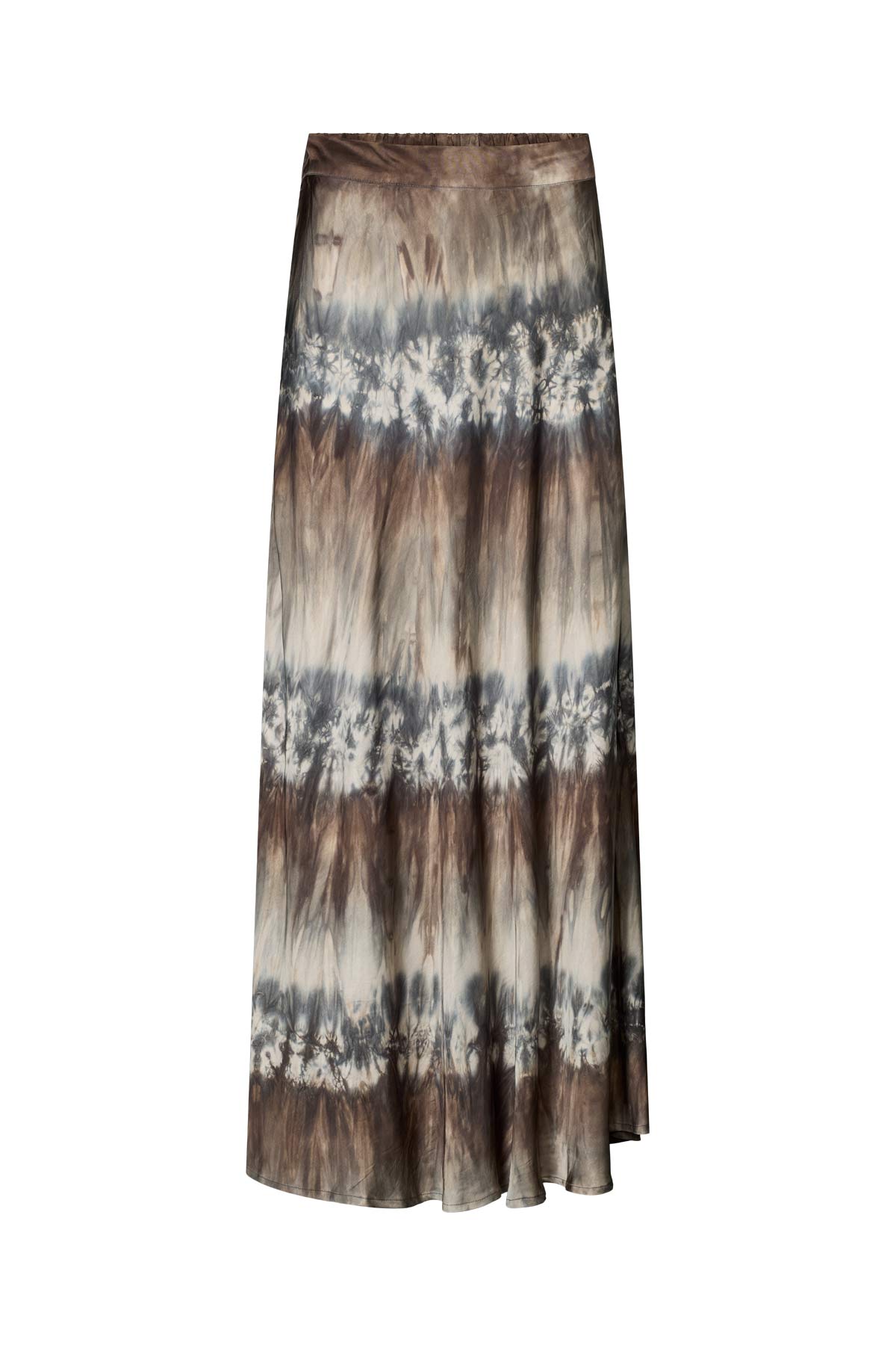 Willie - Arizona long A-line skirt I Cement combo