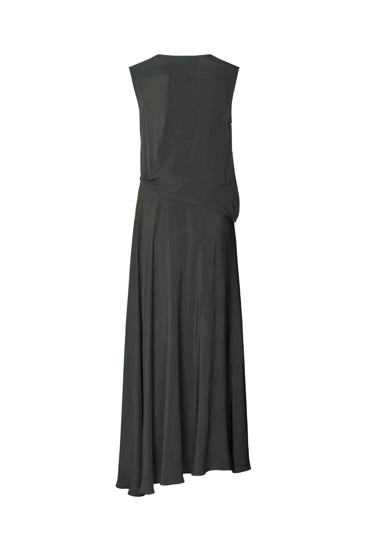 Ellemi - Matte drape dress I Pirate black