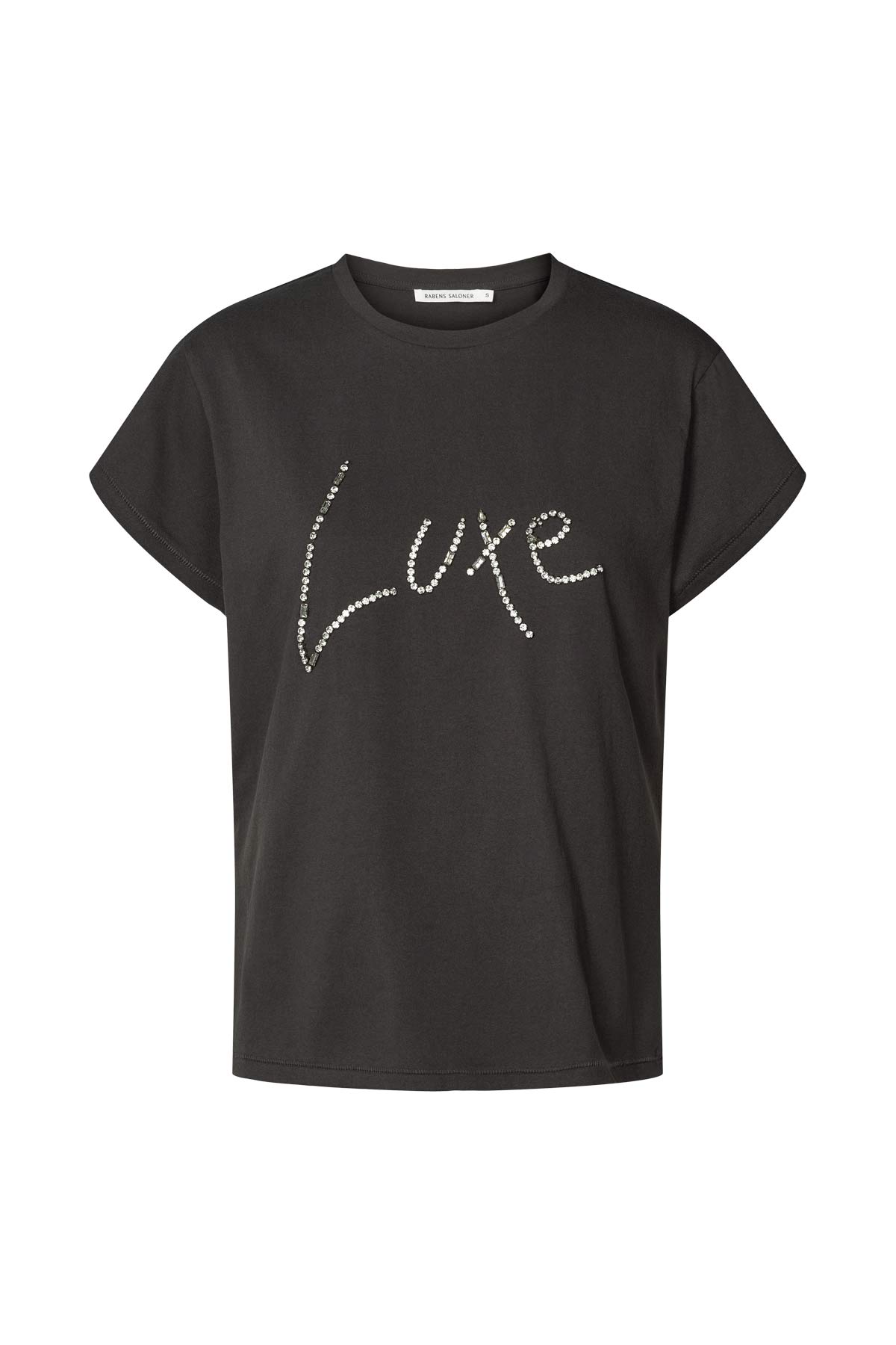 Ambla - Diamante t-shirt I Faded black