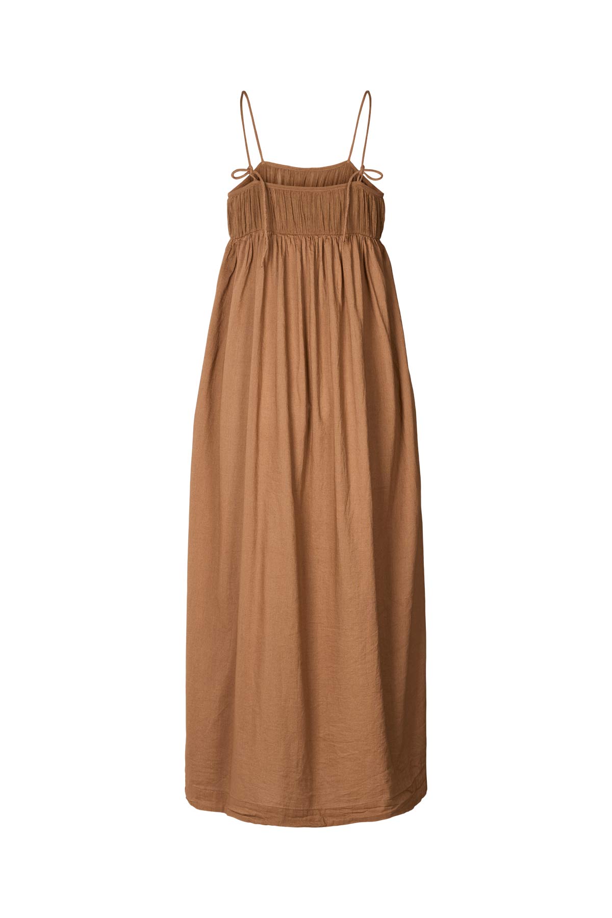 Dorrit - Cotton angel string dress I Chestnut