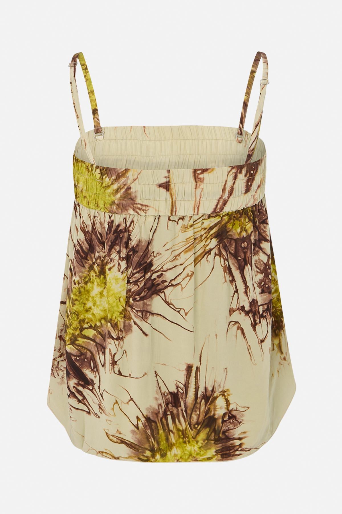 Paris - Sea urchin top I Chartreuse combo