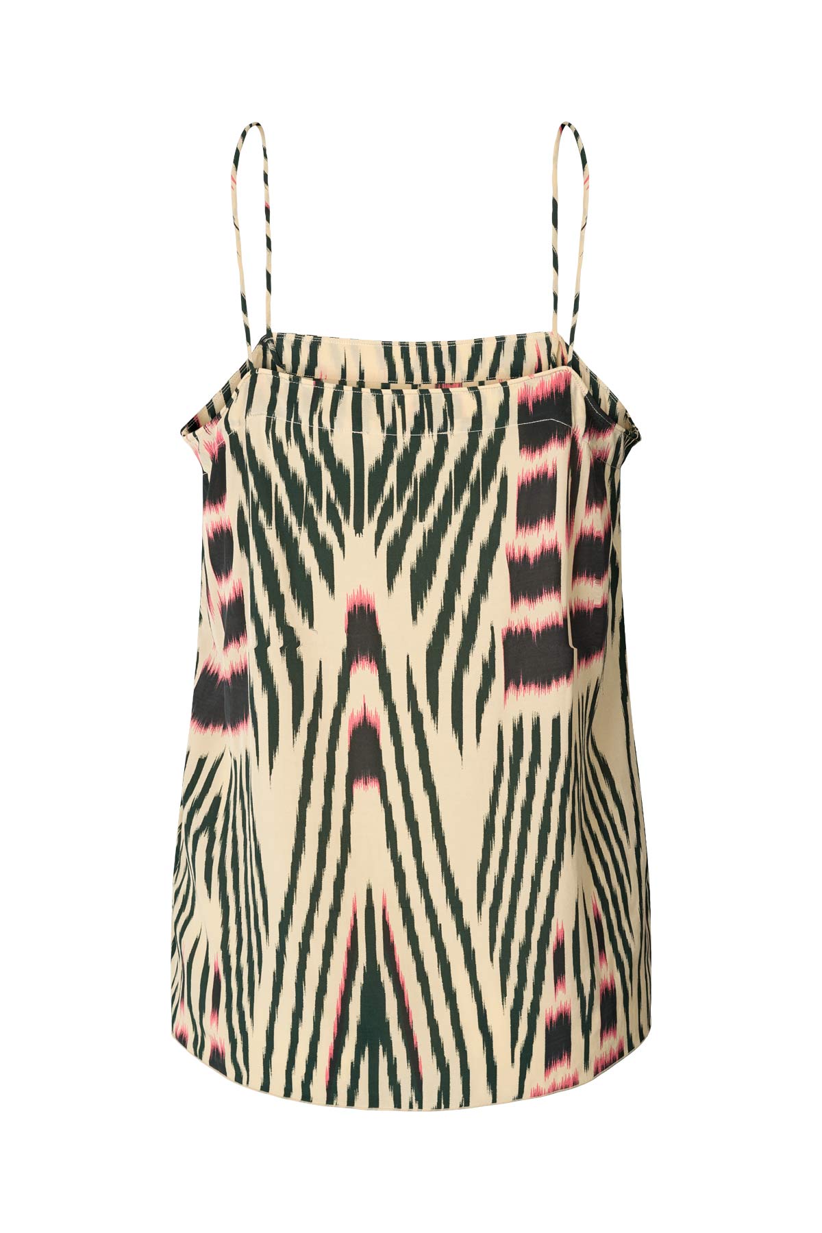 Karis - Ikat camisole I Forest pink sand