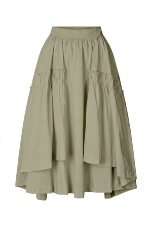 Brigida - Poplin full skirt I Vertiver