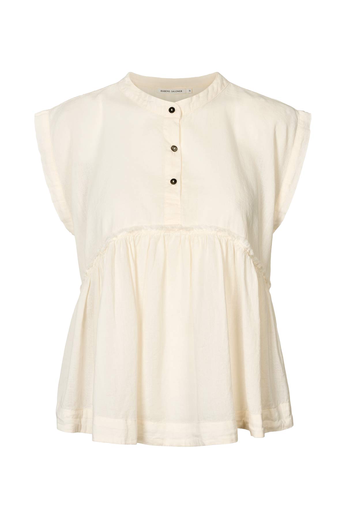 Deona - Cotton blouse I Bone