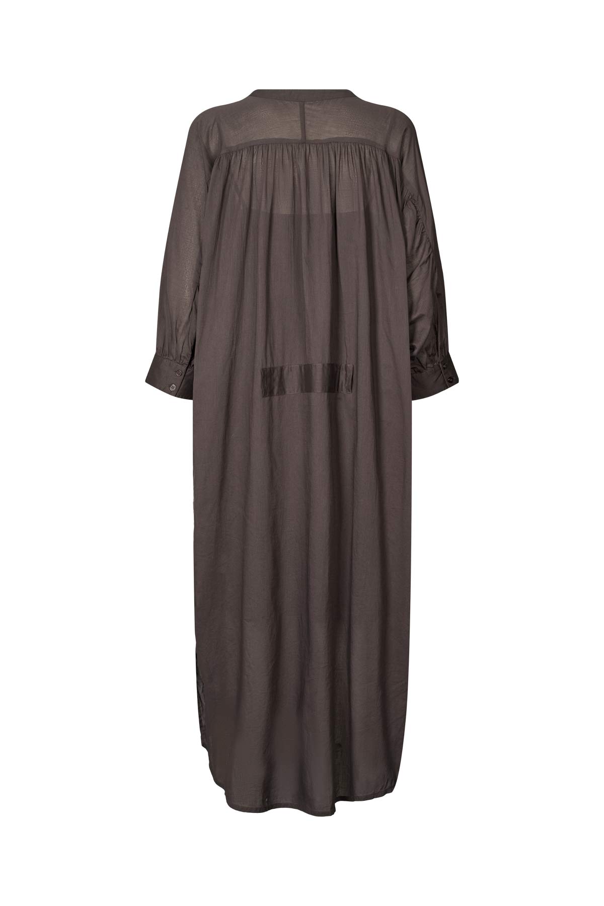Tuva - Voile frill shirt dress I Liquorice