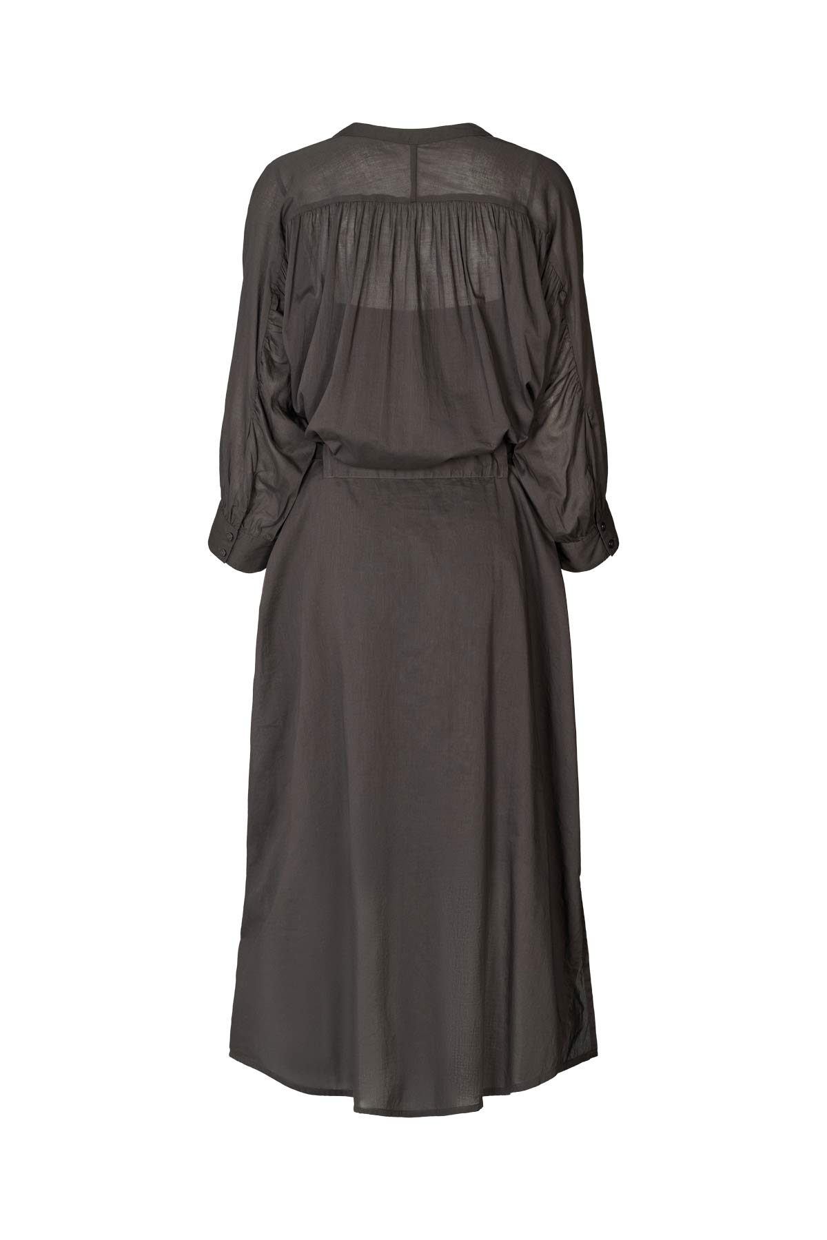 Tuva - Voile frill shirt dress I Liquorice