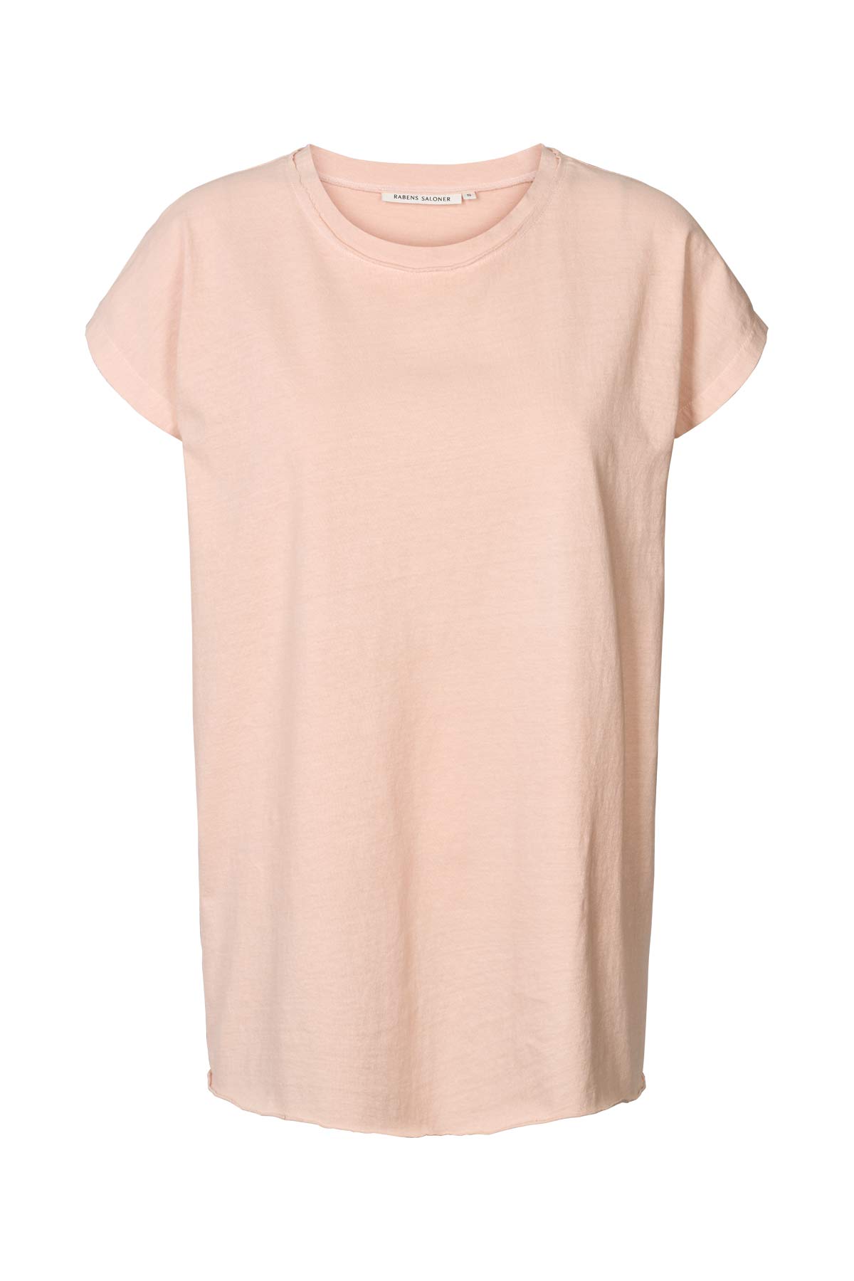 Anira - Vintage jersey boxy tee I Powder