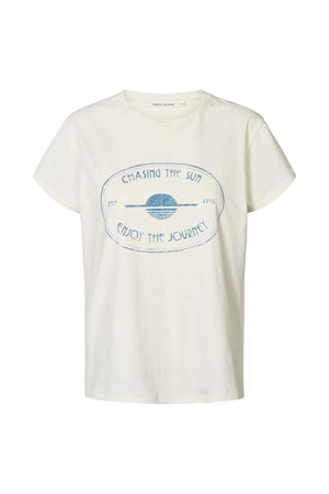 Ambla - Journey t-shirt I Chalk