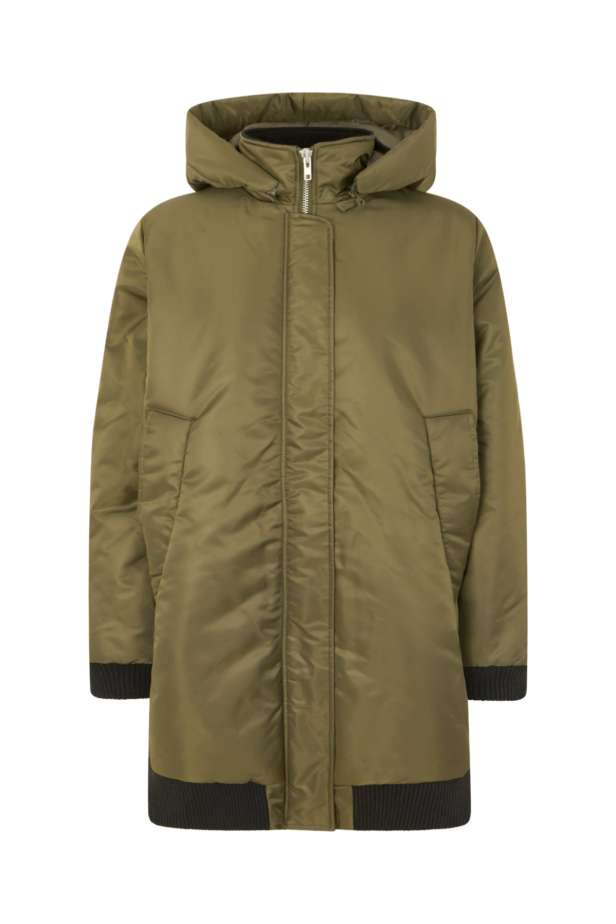 Siif - Padded tech coat I Olive night