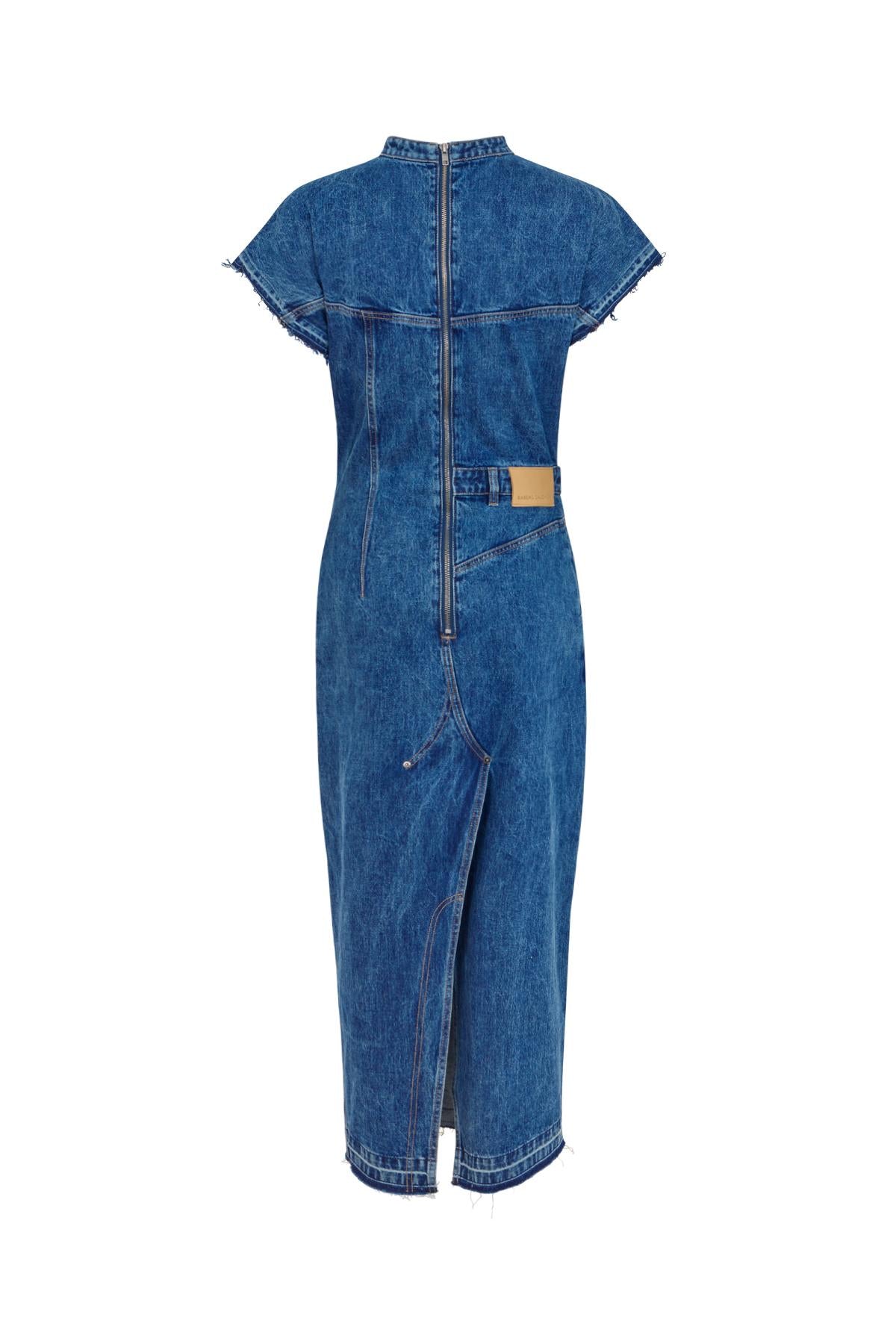 Nency - Denim dress I Dark indigo