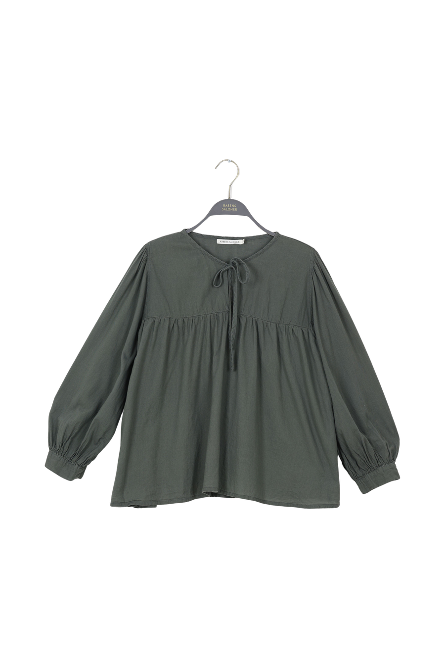 PreLoved Eike - Cotton full sleeve blouse I Macadan - S