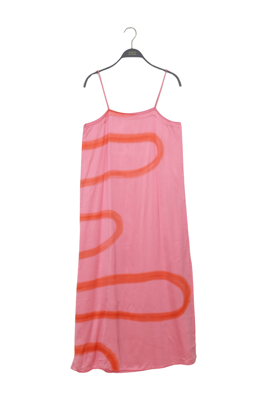 PreLoved Laurette - Fluid camisole dress I Flamingo combo - M