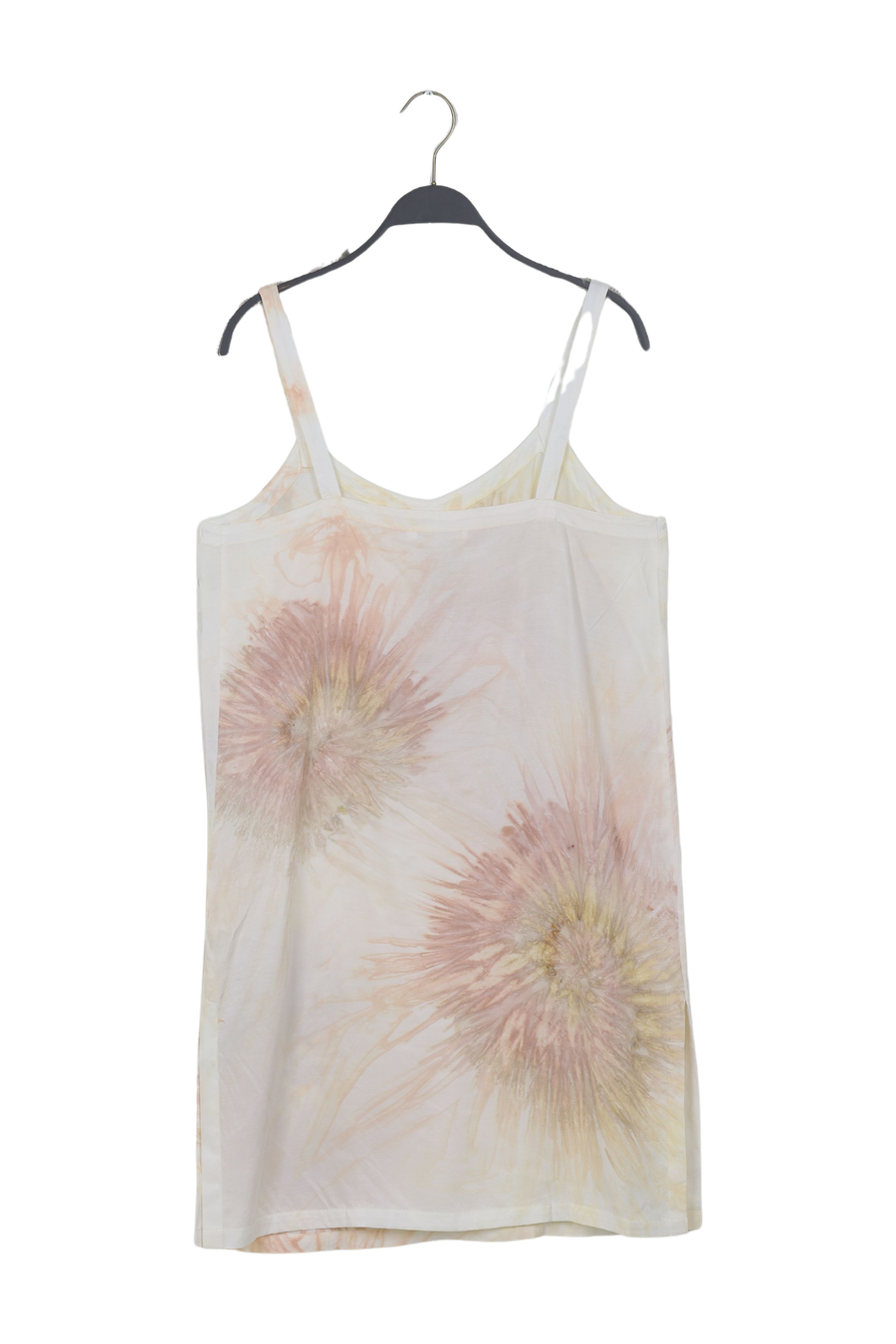 PreLoved Rosie - Cartwheel frill neck dress I Seashell combo - S