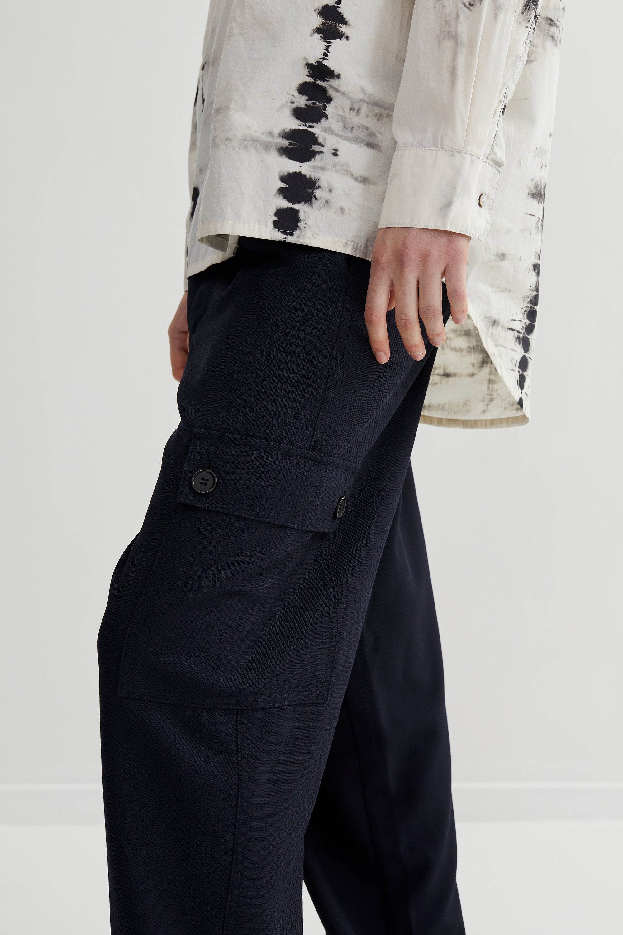 PreLoved Harper - Light tailoring military pant - S