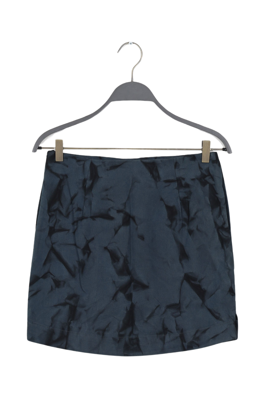 PreLoved Benedichte - Crystal short canvas skirt I Midnight black combo - XS