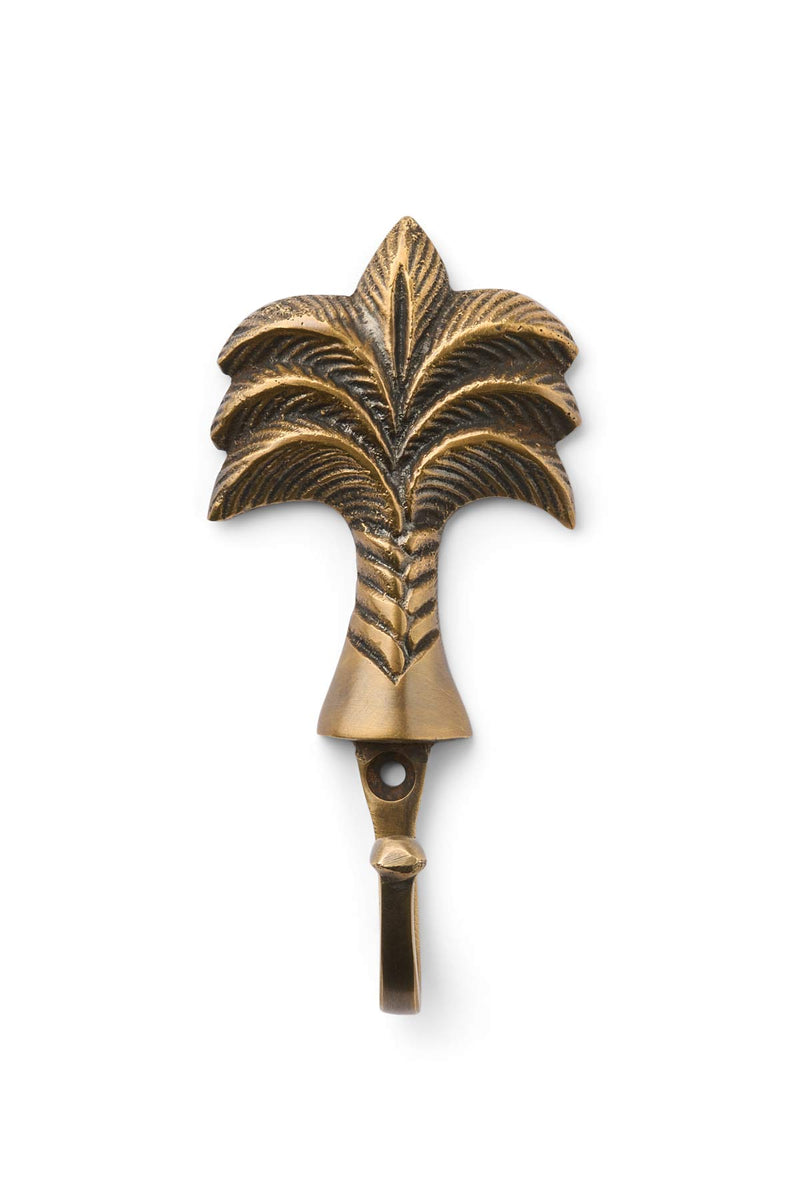 Small Palm Hook - Rabens Apartment I Matte brass